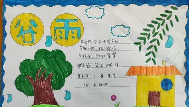 《谷雨绘事：细雨润物绘心田》