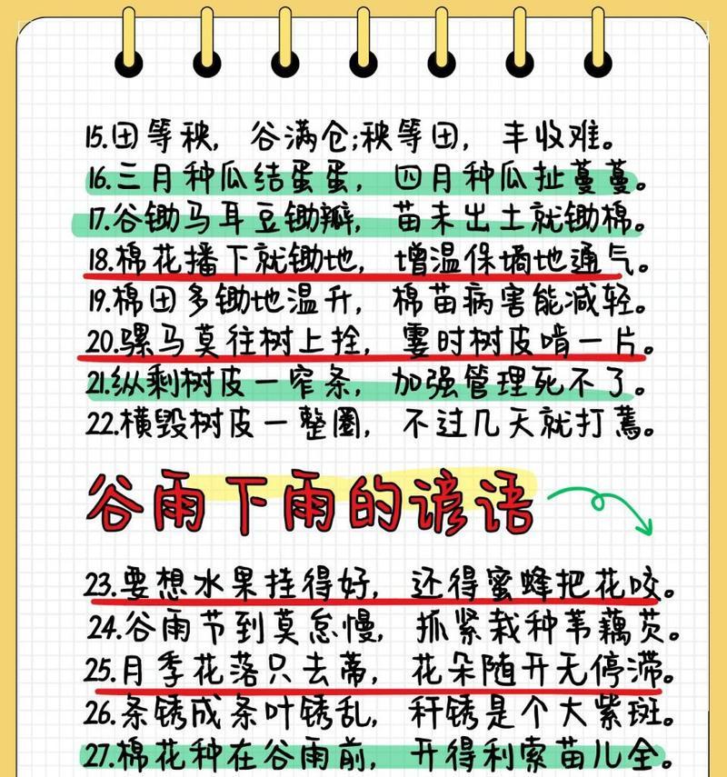 谷雨与青蛙摘抄好句有哪些？（《谷雨收声，蛙鸣春暮》）