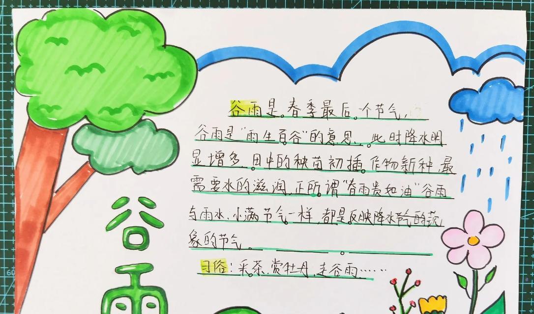 以介绍谷雨动画的作文为话题的作文怎么写（《介绍谷雨动画的作文》）